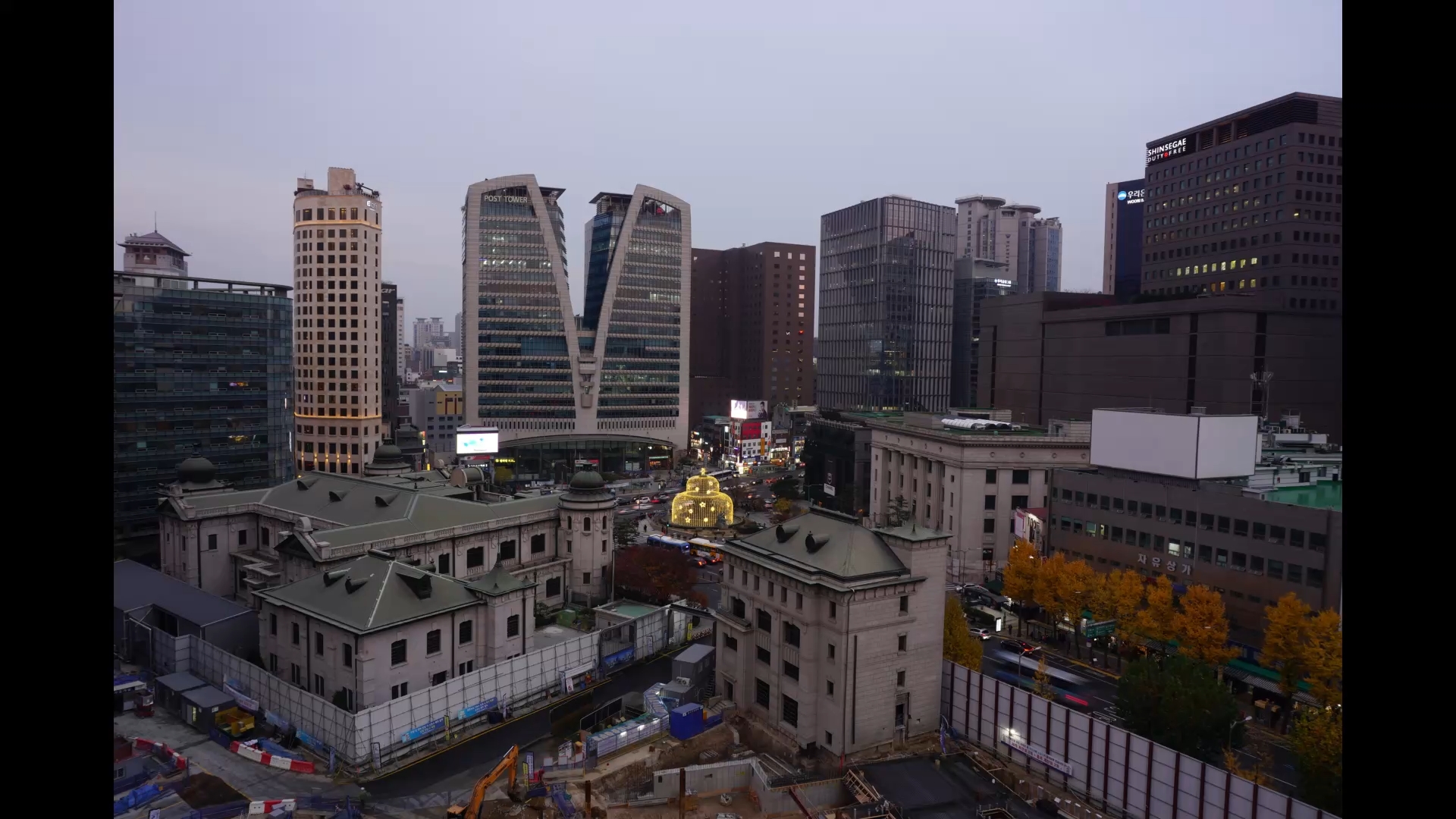 Zeitraffer – Skyline Seoul